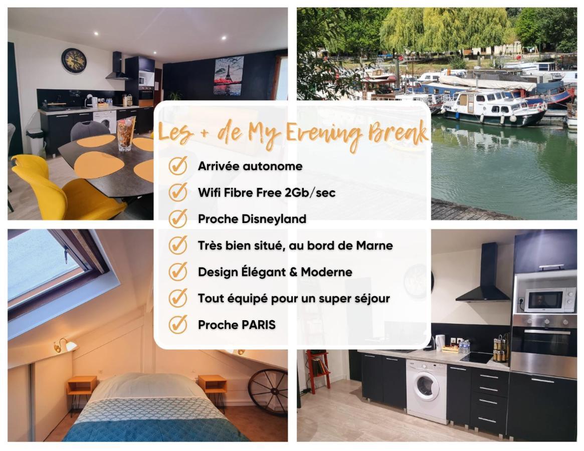 Evasion Entre Paris, Disneyland Et Bords De Marne Noisy-le-Grand Eksteriør billede